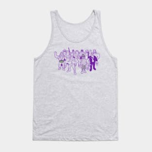 purple rumble Tank Top